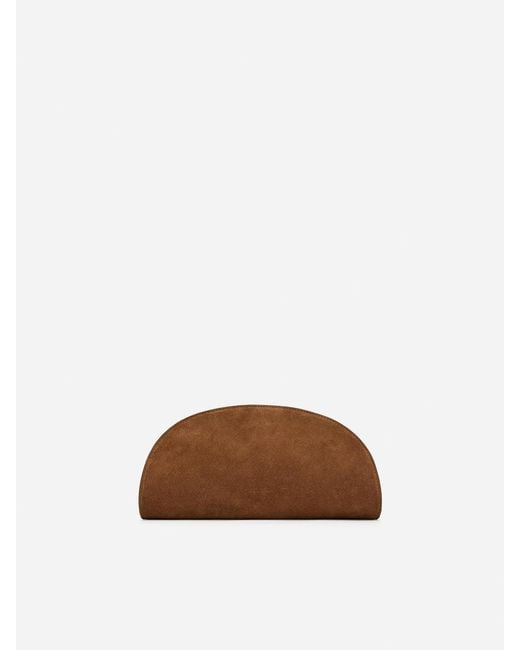 ARKET Brown Suede Clutch/Crossbody