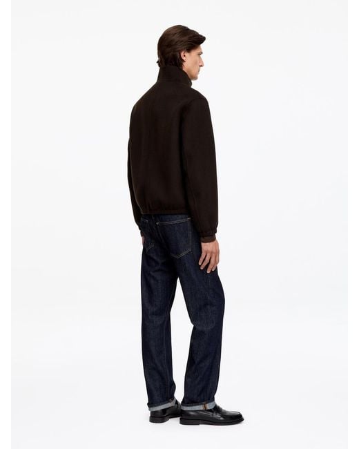 ARKET Black Doublé Blouson for men