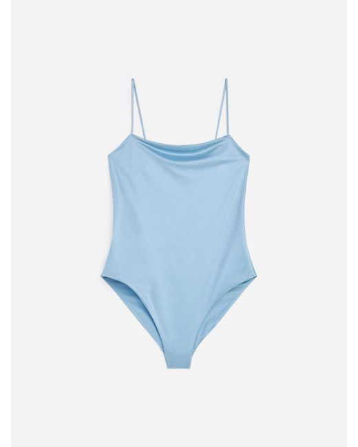 ARKET White Shiny Swimsuit