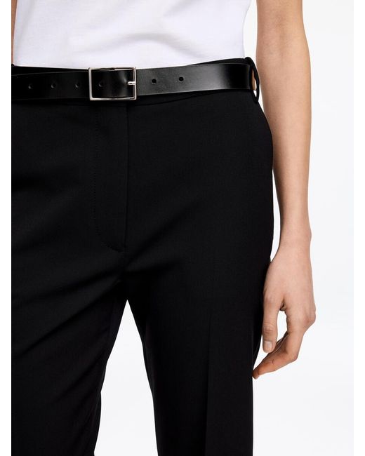 ARKET White Leather Belt