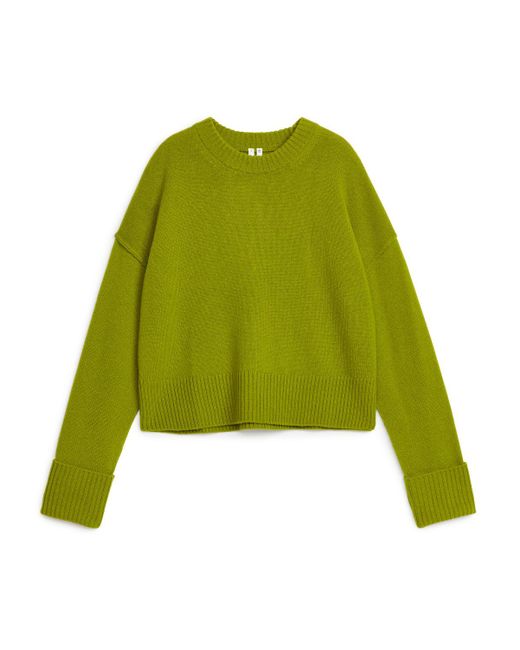 ARKET Green Wool Jumper