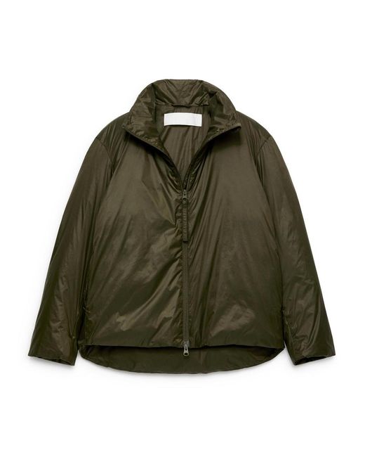 ARKET Green Down Liner Jacket