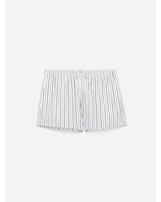 ARKET White Cotton Shorts