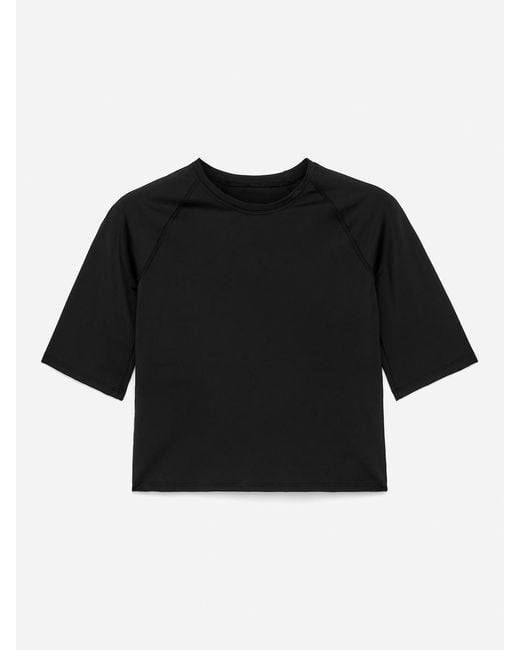 ARKET Black Swim Top