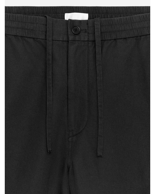 ARKET Red Linen Blend Trousers for men