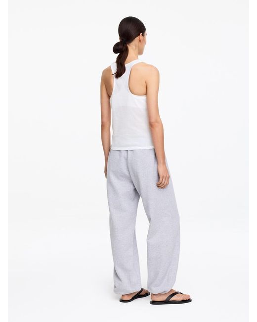 ARKET White Mesh Tank Top