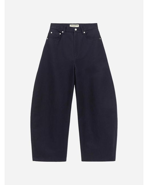 ARKET Blue And Laila Gohar Sculptural Trousers