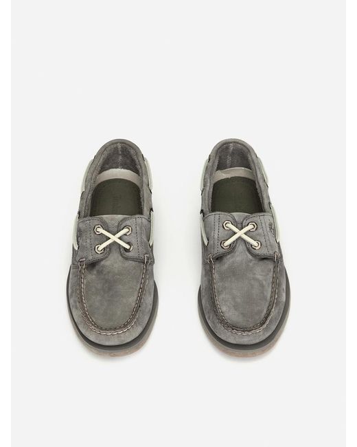 ARKET White Timberland 2-Eye Boat Shoes for men