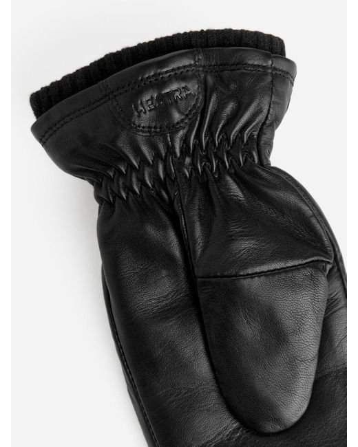 ARKET Black Hestra Torun Mittens