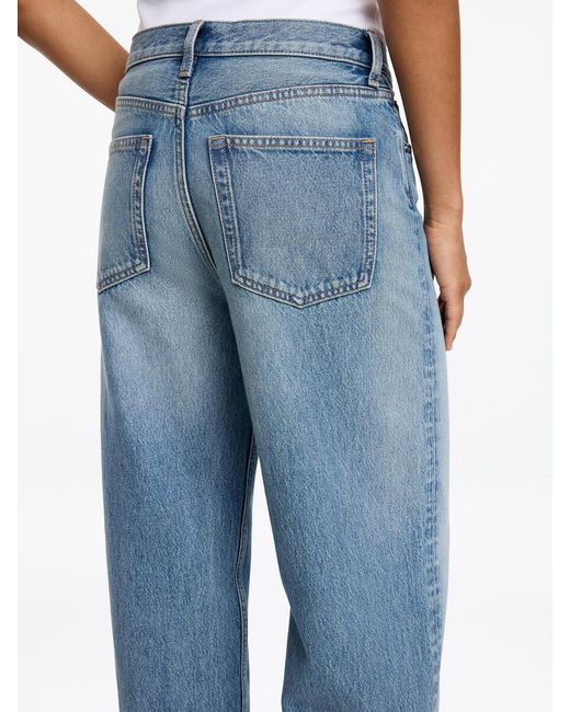 ARKET Blue Coral Wide Jeans