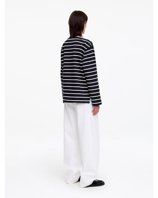 ARKET Black Long-Sleeve Top