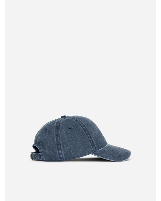ARKET Black Washed Cotton Cap