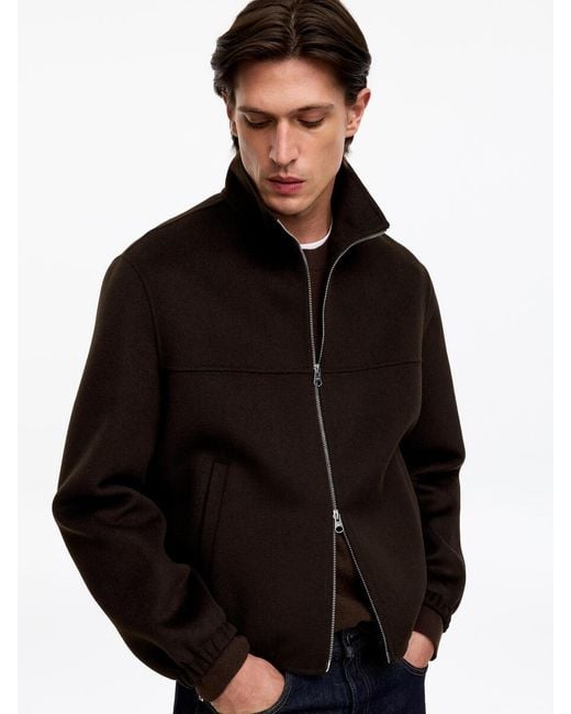 ARKET Black Doublé Blouson for men
