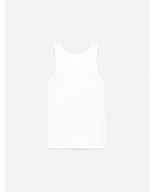 ARKET White Rib Tank Top