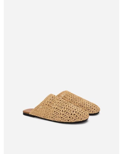 ARKET White Crocheted Slippers