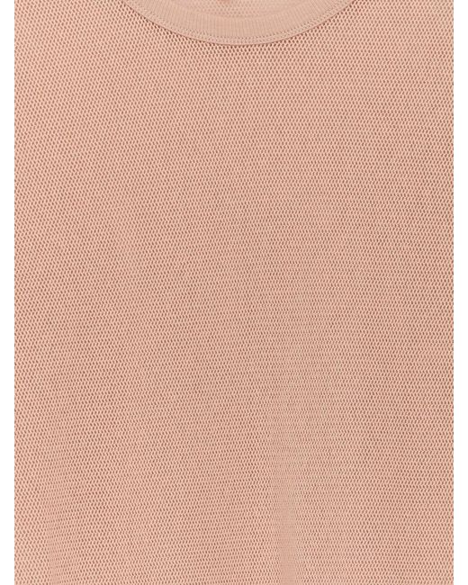 ARKET Natural Mesh Top
