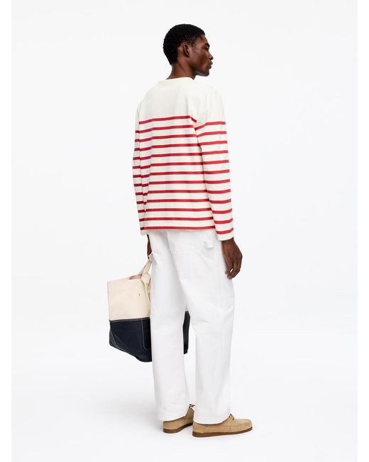 ARKET Red Long-Sleeve T-Shirt for men