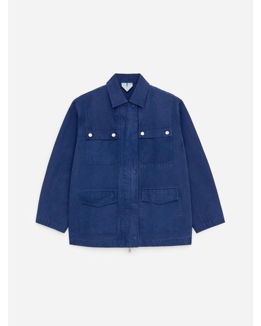 ARKET Blue Workwear Jacket