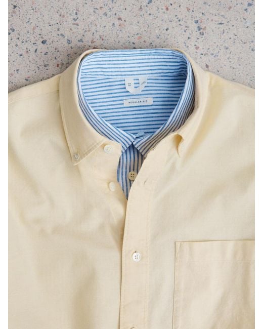 ARKET Blue Cotton Blend Shirt for men