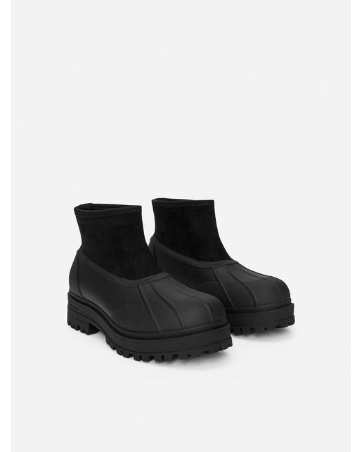 ARKET Black Tretorn Avan Hybrid Boots