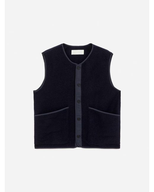 ARKET Black 2-In-1 Wool Vest for men