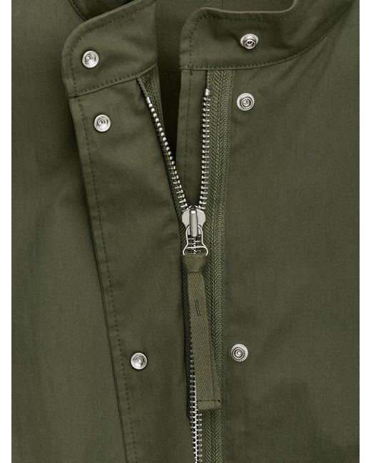 ARKET Green Unlined Fishtail Parka