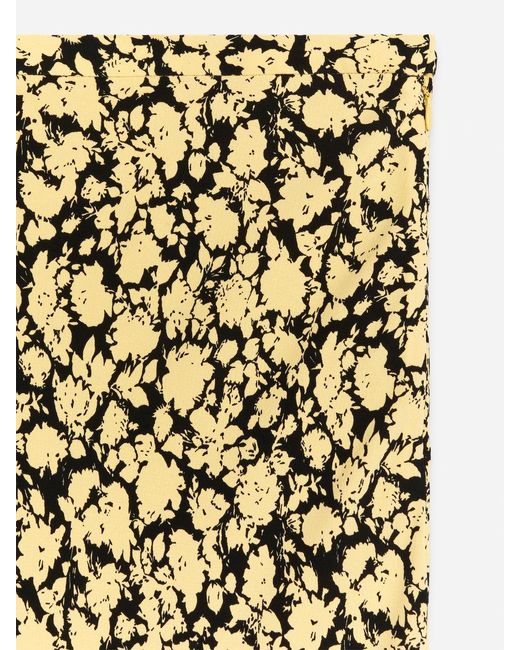 ARKET Metallic Printed Midi Skirt