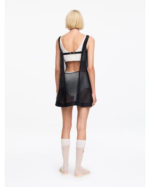 ARKET Black And Laila Gohar A-Line Mini Dress