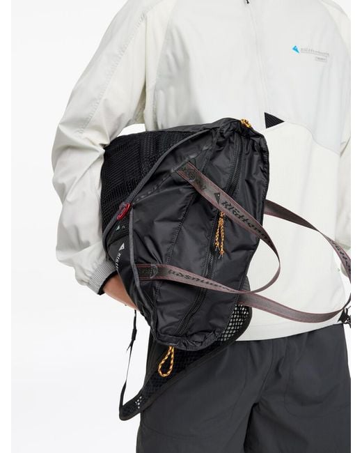 ARKET Black Klättermusen Gand Bag 23L for men