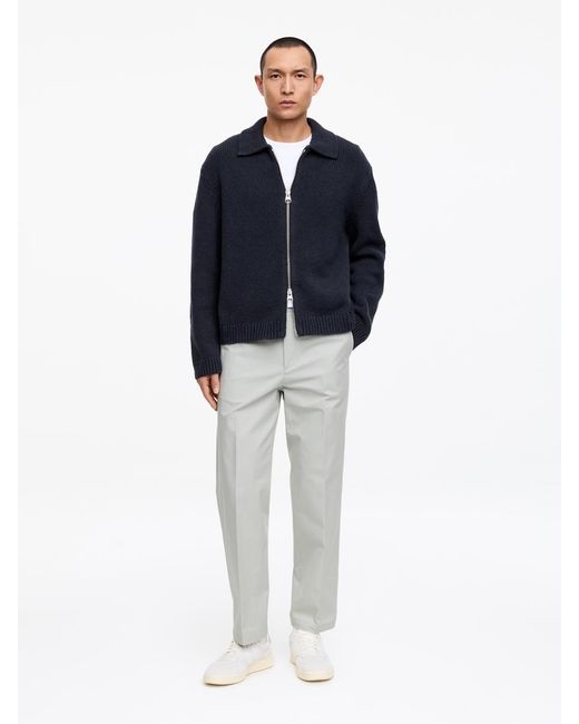 ARKET Blue Cotton Trousers for men