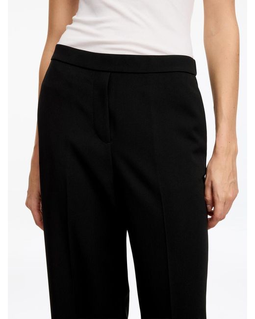 ARKET Black Cropped Trousers