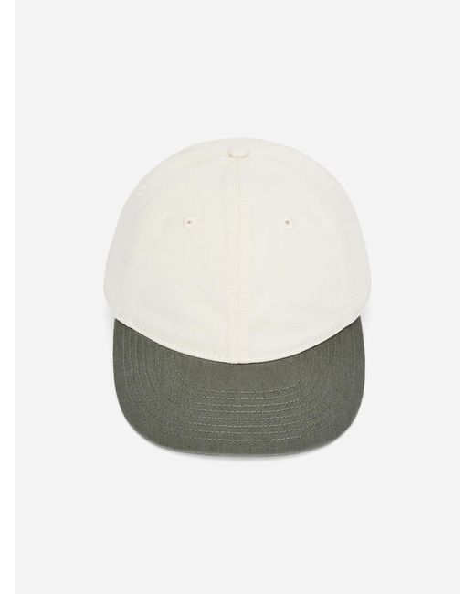 ARKET Black Contrast-Colour Cap for men