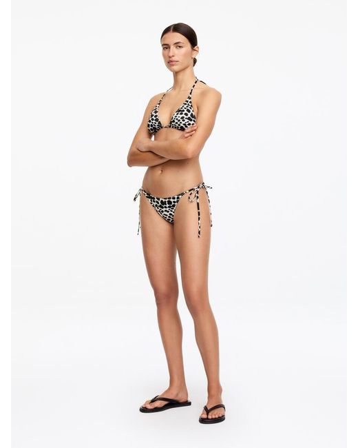 ARKET White Triangle Bikini Top