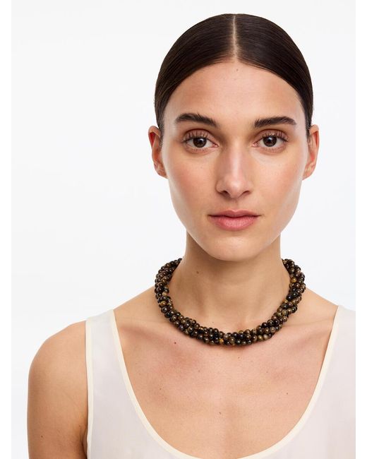 ARKET Metallic Chunky Halskette