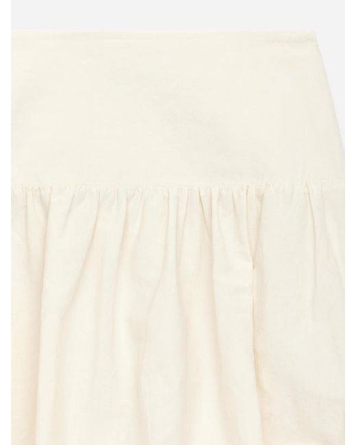 ARKET Natural Balloon Mini Skirt