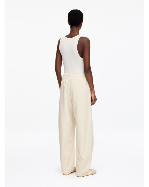 ARKET White Relaxed Trousers