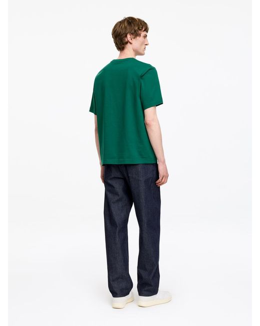 ARKET Green 220 Gsm Relaxed T-Shirt for men