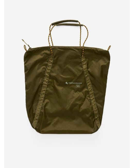 ARKET Green Klättermusen Gebo Tote Bag for men