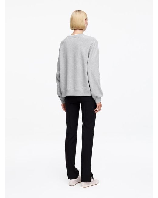 ARKET Gray Terry Sweatshirt