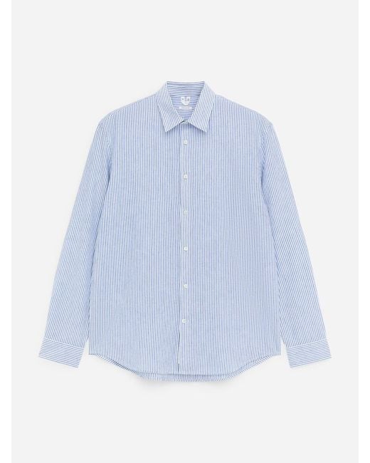 ARKET Blue Cotton Blend Shirt for men