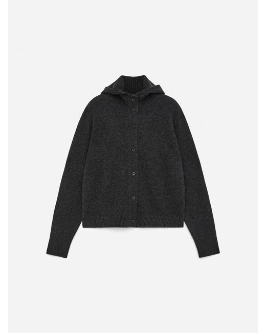 ARKET Black Pure Cashmere Hoodie