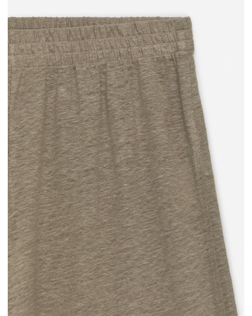 ARKET Natural Fluid Linen Trousers
