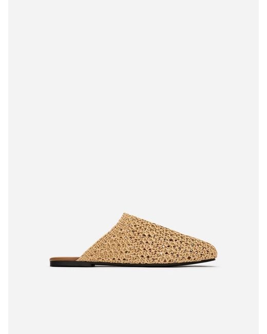 ARKET White Crocheted Slippers