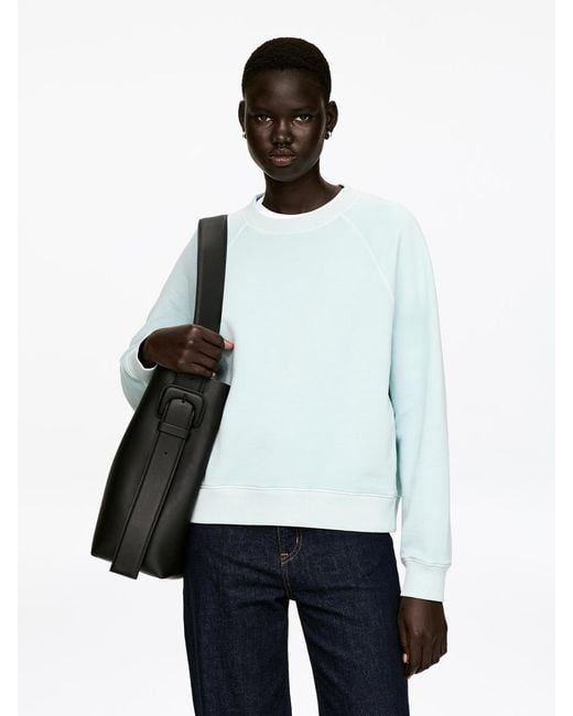 ARKET Blue Terry Sweatshirt