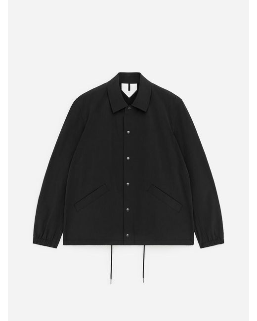 ARKET Black Active Coach Jacket for men