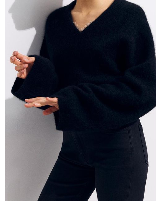 ARKET Black Jade Long Slim Jeans