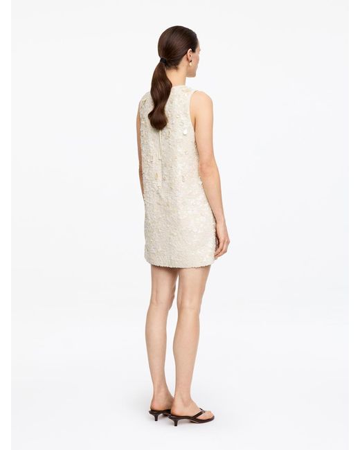 ARKET White Sequin Mini Dress