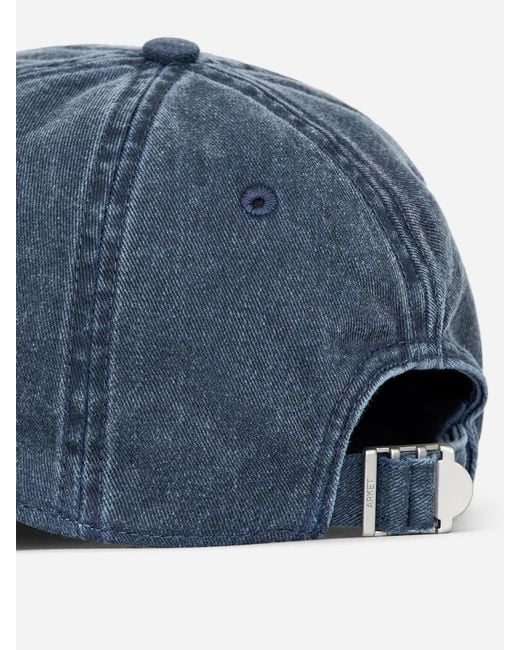 ARKET Black Washed Cotton Cap