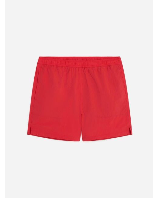 ARKET Red Active Light Shorts for men