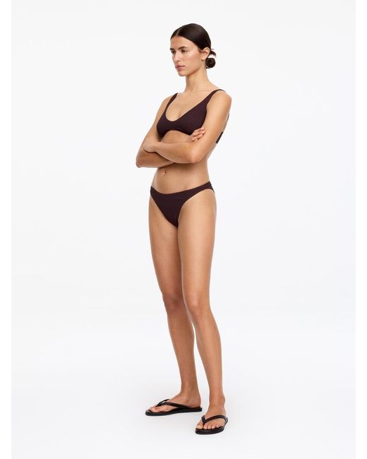 ARKET Purple Regular Bikini Briefs